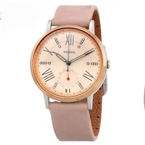 Fossil Jewelry Fossil Gazer Pink Dial Ladies Multifunction